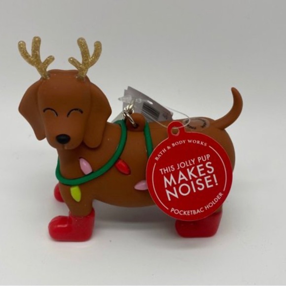 Bath & Body Works Bath & Body Bbw Dachshund Reindeer Making Jolly